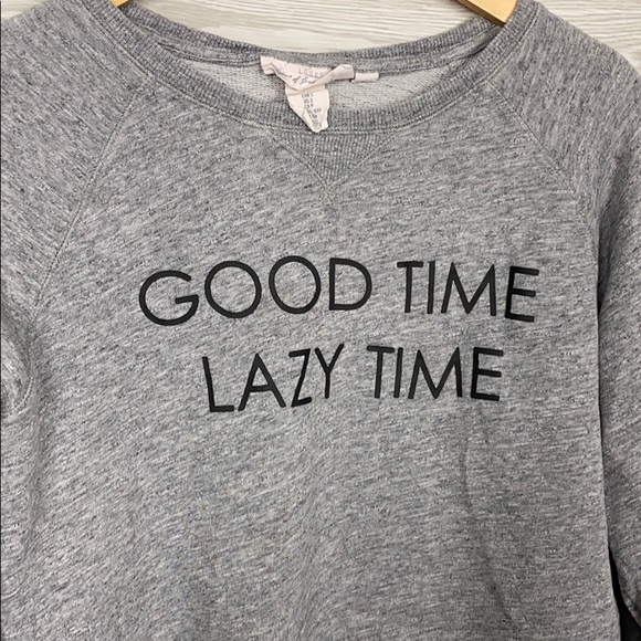 Label Of Graded Goods Crew Neck Gray Sweater - Picture 4 of 7